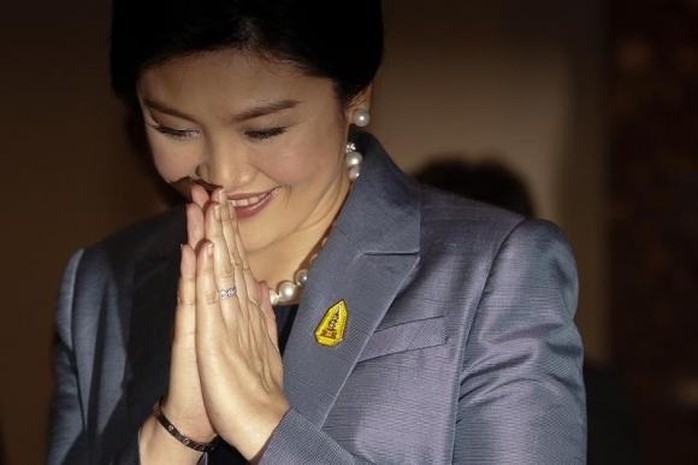 Cựu Thủ tướng Yingluck Shinawatra được phép đi du lịch nước ngoài với điều kiện không tham gia hoạt động chính trị. Ảnh: Reuters