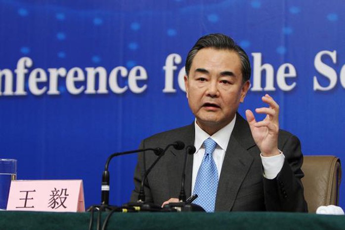 Bộ trưởng Ngoại giao Trung Quốc Vương Nghị. Ảnh: Reuters