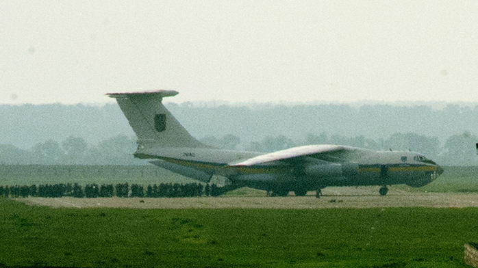 Máy bay vận tải Il-76 của Ukraine. Ảnh: RIA Novosti