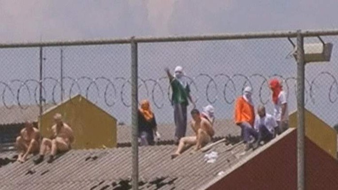 Prisoners in roof