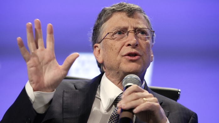 Bill Gates, tỉ phú giàu nhất thế giới năm 2014. Ảnh: Reuters
