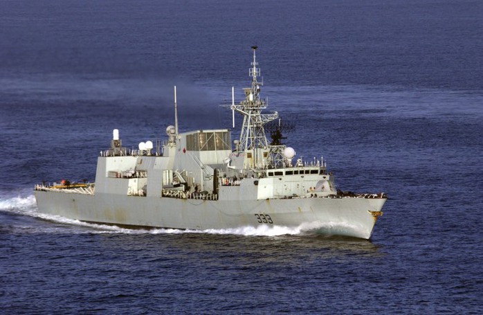 Khu trục hạm cỡ nhỏ Toronto của Canada. Ảnh: U.S. Navy
