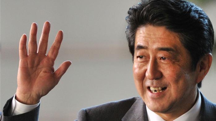 Thủ tướng Nhật Bản Shinzo Abe. Ảnh: The Times