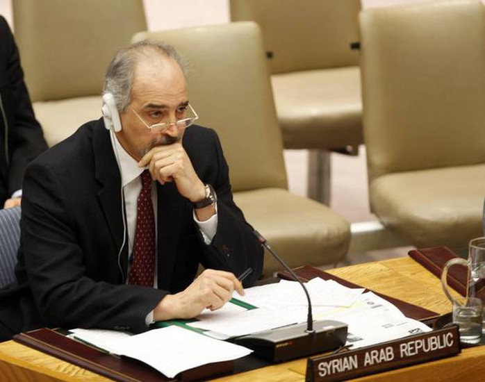 Đại sứ Syria tại Liên Hiệp Quốc Bashar Jaafari bị hạn chế đi lại ở Mỹ. Ảnh: All Voices