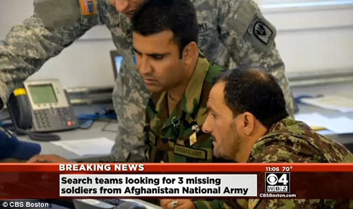 Các binh sĩ Afghanistan tham gia chương trình RC 2014 tại Mỹ. Ảnh: CBS Boston