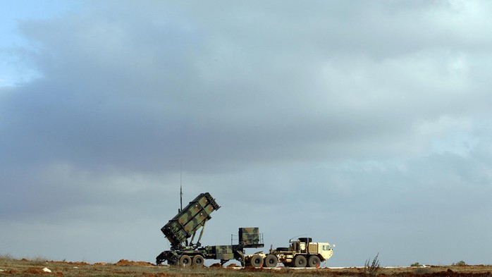 Một hệ thống tên lửa Patriot của Thổ Nhĩ Kỳ tại căn cứ quân sự tỉnh Gaziantep. Ảnh: Reuters
