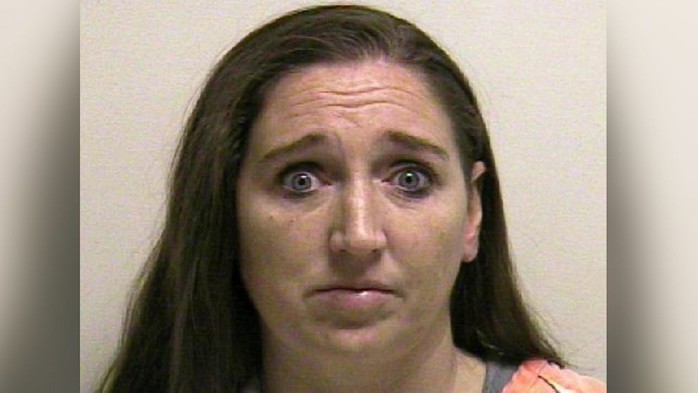 PHOTO: Megan Huntsman appears in this mugshot provided by the Pleasant Grove Utah Police.