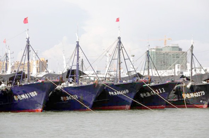 Tại Hải Nam, chính phủ sẽ hỗ trợ các chủ tàu cá tới 90% chi phí gắn hệ thống định vị vệ tinh Bắc Đẩu. Ảnh: Reuters