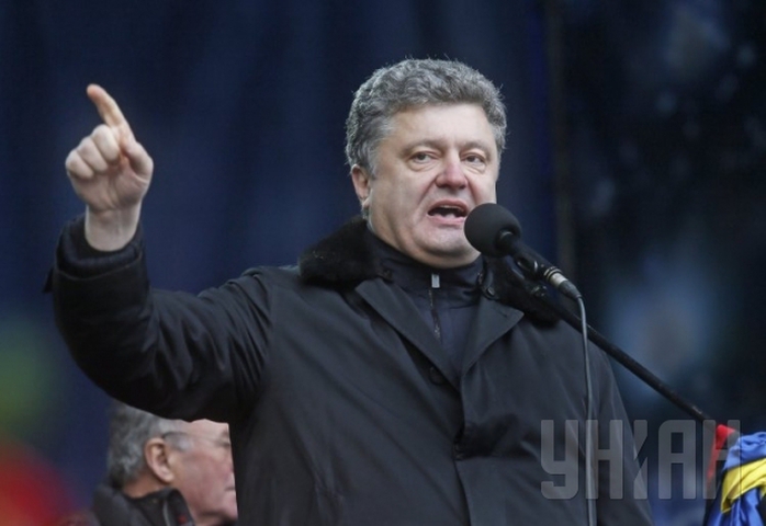 Doanh nhân Petro Poroshenko, người được mệnh danh là “Vua chocolate”Ảnh: UNIAN.INFO