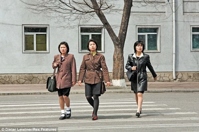 Đường phố Triều Tiên vắng vẻ. Ảnh: Dieter Leistner