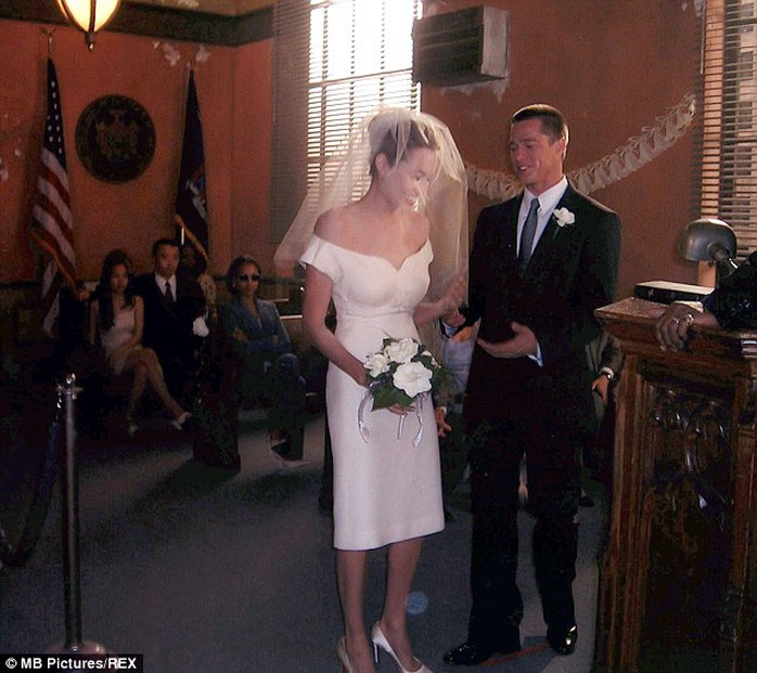 Brad Pitt và Angelina từng cưới nhau trong phim Mr & Mrs.Smith