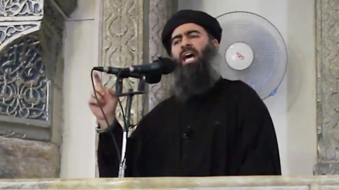 Thủ lĩnh Abu Bakr al-Baghdadi. Ảnh: AP