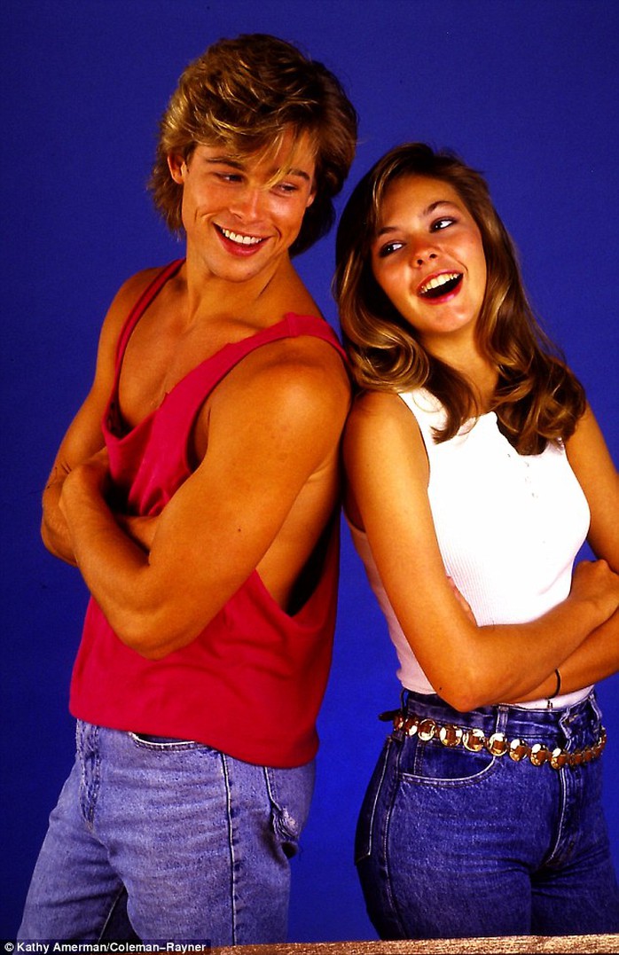 Brad Pitt thuở thanh niên tình tứ bên cạnh “bạn gái tin đồn” thời điểm đó là Shalane McCall