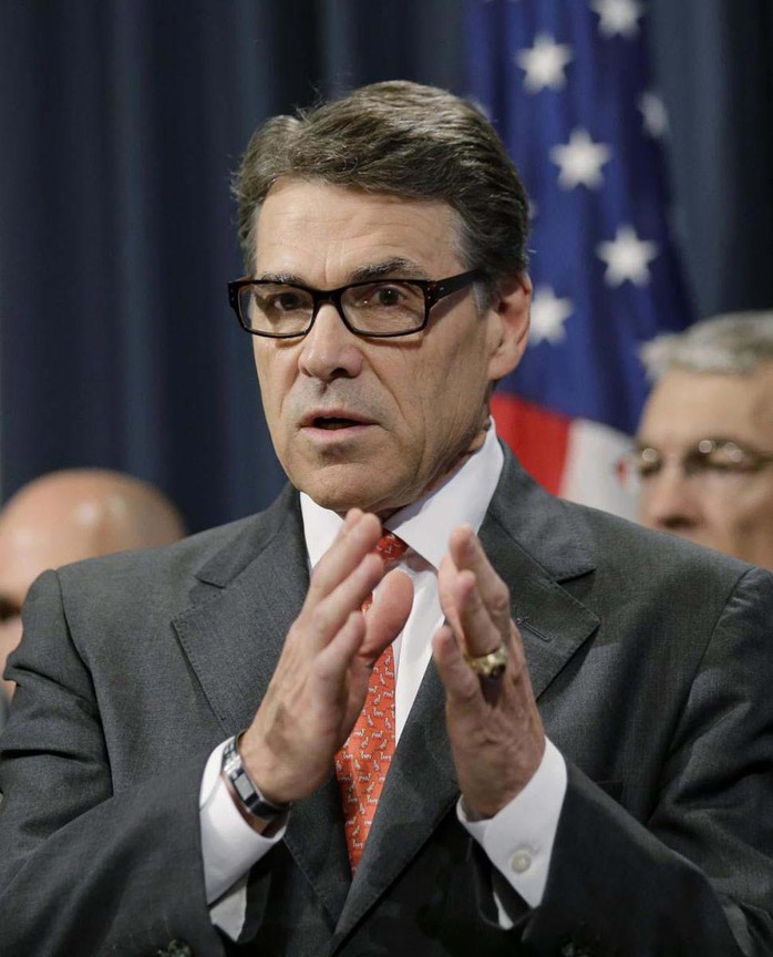 Thống đốc bang Texas Rick Perry Ảnh: AP