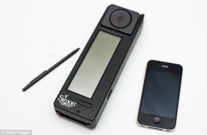 Smartphone Simon của năm 1994.