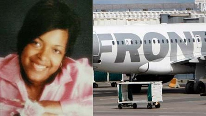 Nữ y tá Amber Vinson đi trên chuyến bay mang số hiệu 1143 của hãng hàng không Frontier Airlines được chẩn đoán mắc Ebola hôm 14-10. Ảnh: Fox News