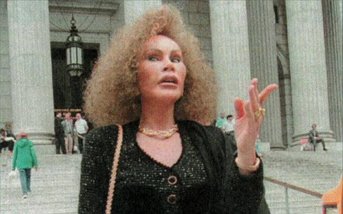 Bà Jocelyn Wildenstein. Ảnh: IPS