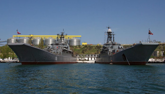 Tàu chiến thuộc Hạm đội Biển Đen của Nga. Ảnh: RIA Novosti