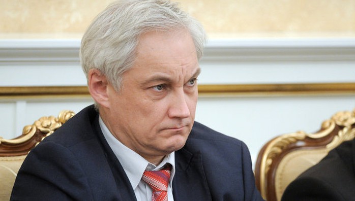 Cố vấn kinh tế hàng đầu của Điện Kremlin, ông Andrei Belousov. Ảnh: RIA Novosti