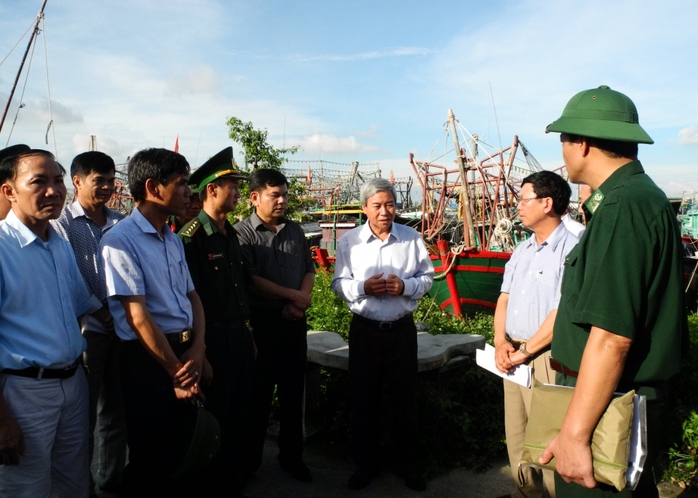 Lãnh đạo TP Hải Phòng kiểm tra công tac phòng chống bão