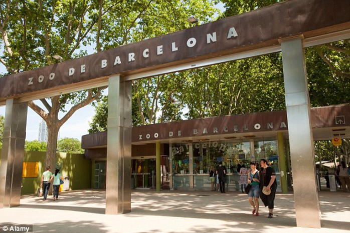 Vườn thú  Barcelona, Tây Ban Nha. Ảnh: Alamy