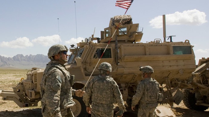 Quân đội Mỹ tại Afghanistan. Ảnh: Reuters