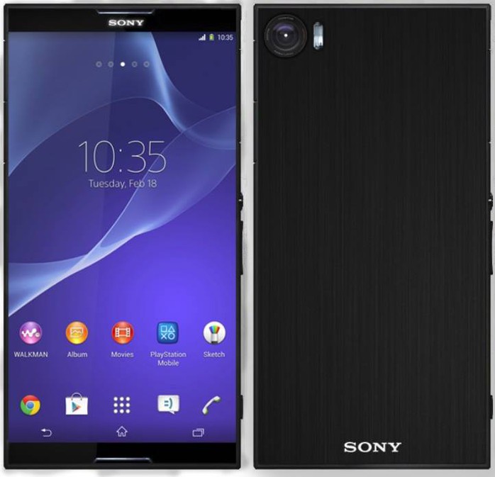 Hình ảnh rò rỉ của Xperia Z3 gần đây.