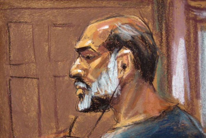 Sulaiman Abu Ghaith bị kết án chung thân. Ảnh: Reuters