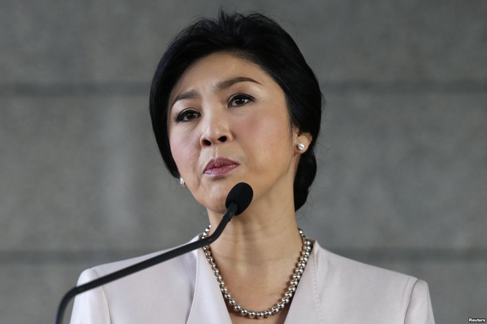 Bà Yingluck đang ở một “ngôi nhà an toàn” tại một địa điểm không rõ ở Bangkok.