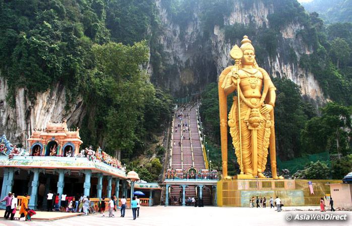 Động Batu, thánh địa của người Ấn theo đạo Hindu ở Malaysia