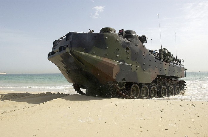 Một xe tác chiến thủy bộ. Ảnh: Wikimedia