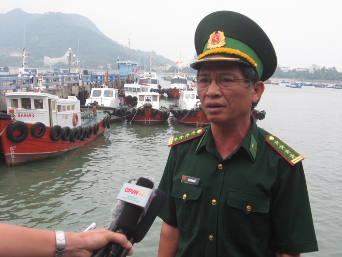 Đại tá Trần Công Hiểu, Chỉ huy trưởng Bộ đội biên phòng tỉnh Bà Rịa- Vũng Tàu thông báo về việc