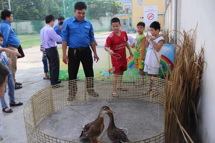 Các trò chơi tại Ngày hội bánh tét Tân Bình