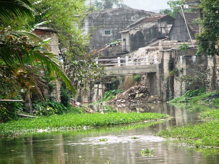 Khúc sông nơi xảy ra vụ chết đuối thương tâm