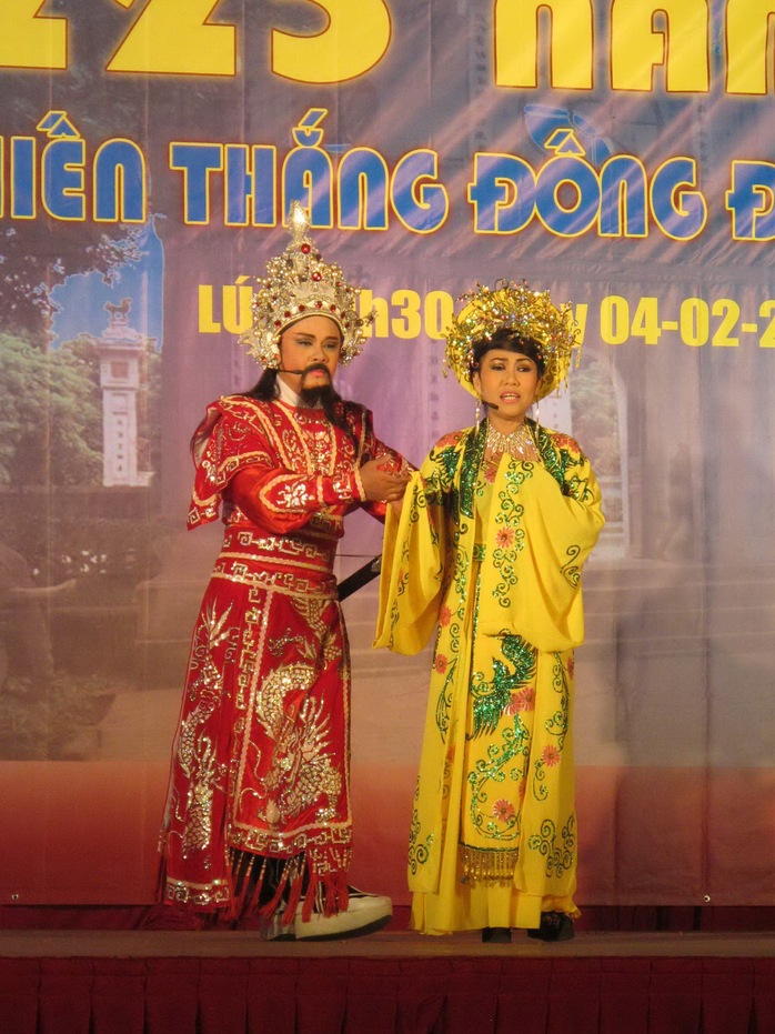 Lễ hội khẳng định lịch sử đất nước luôn được người dân Việt bảo vệ bằng sự đoàn kết, tinh thần thượng võ