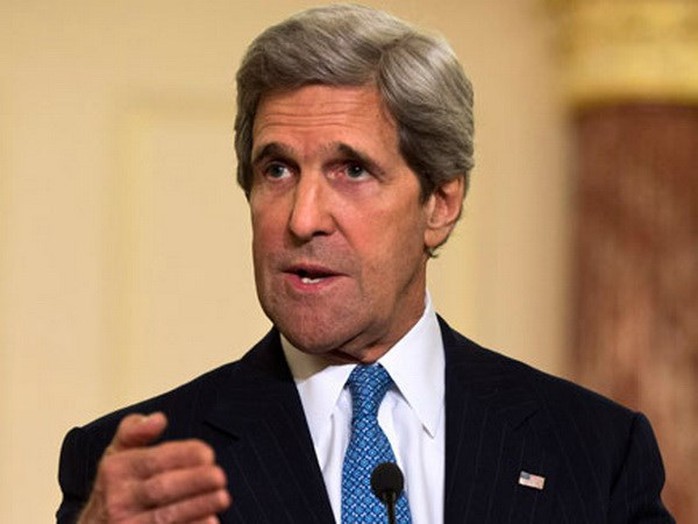 Ngoại trưởng Mỹ John Kerry. Ảnh: AP