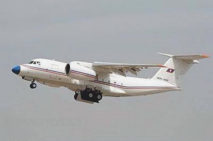 Máy bay quân sự Lào gặp tai nạn là loại An-74 - Ảnh: KPL