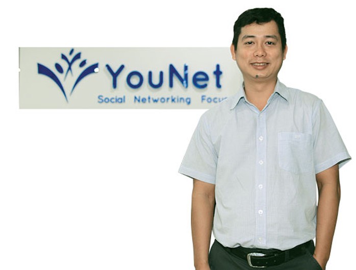 Nguyễn Anh Hòa đang đưa Công ty YouNet đi đến những thành công. Ảnh: Quang Liêm