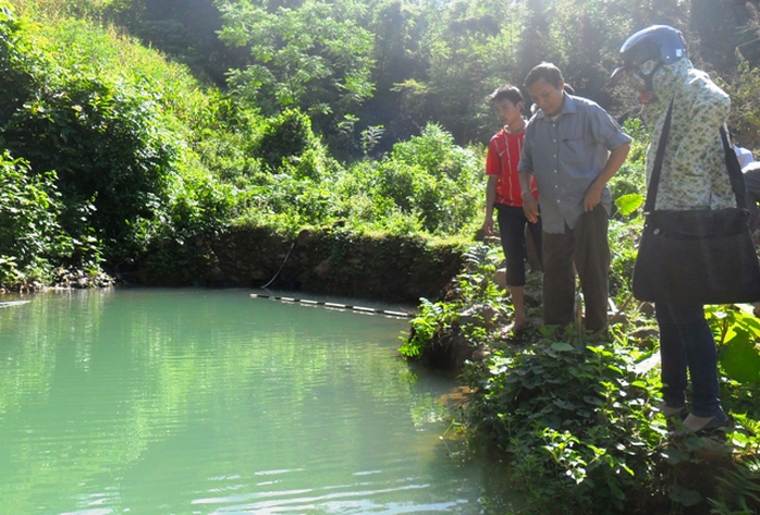 Đoạn suối nơi em Hợi chết đuối thương tâm