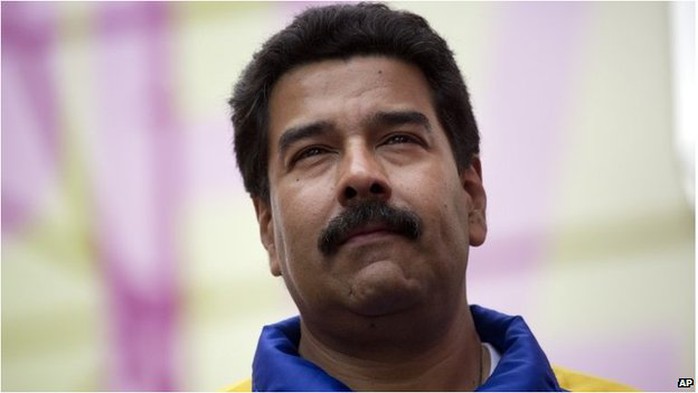 Tổng thống Nicolas Maduro. Ảnh: AP