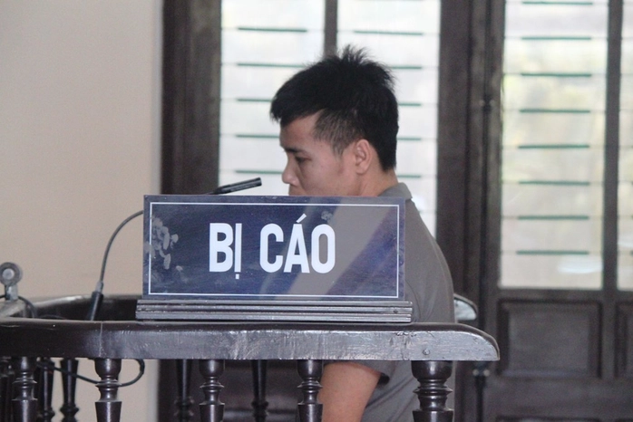 Bị cáo Nguyễn Văn Thành tại phiên tòa.