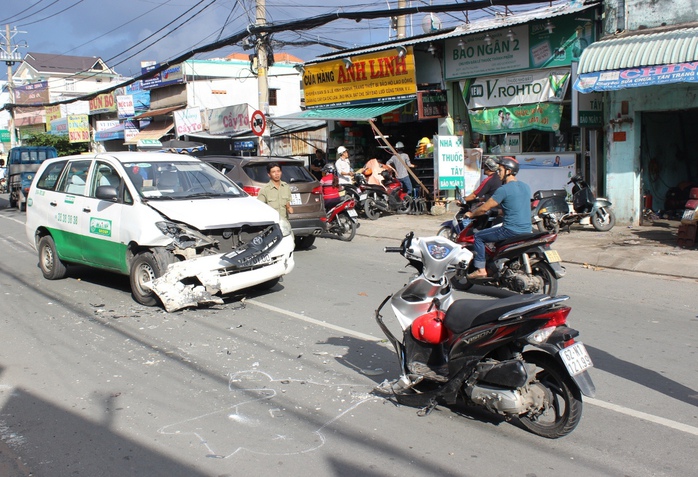 Hiện trường vụ tai nạn