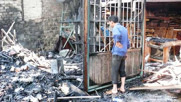Vụ cháy gây thiệt hại hàng tỉ đồng đối với Công ty Việt Gia