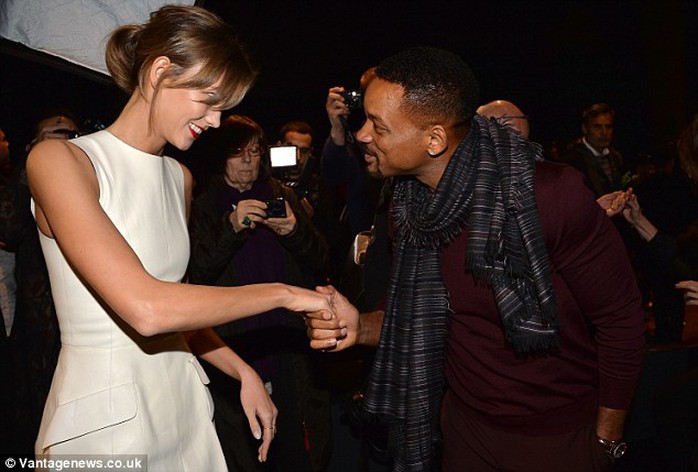 Will Smith và Karlie Kloss