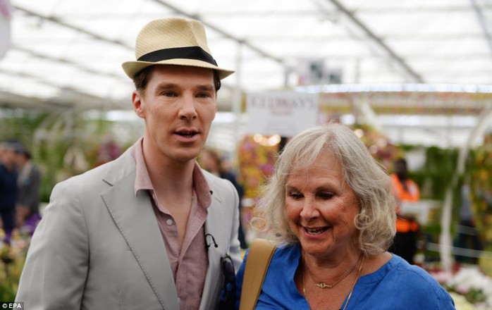 Benedict Cumberbatch và mẹ