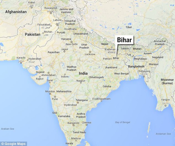 Bihar - nơi xảy ra vụ tai nạn