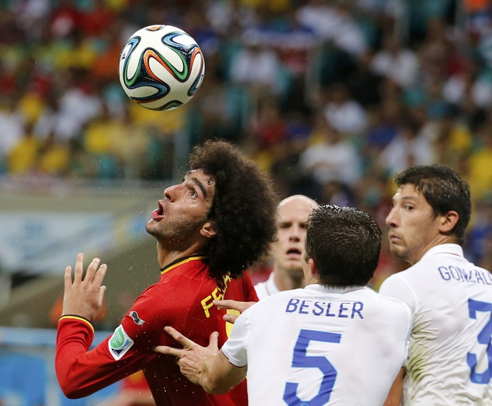 Fellaini chơi khá hay ở World Cup 2014 nhưng không thể thuyết phục HLV Van Gaal.