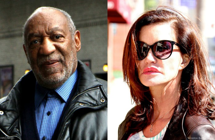 Bill Cosby (trái) chưa lên tiếng trước cáo buộc của Janice