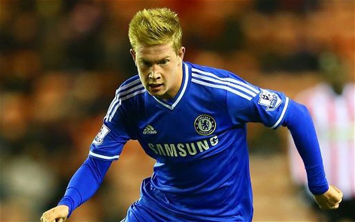 Kevin De Bruyne không được trọng dụng ở Chelsea