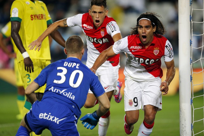 Falcao ghi bàn trong màu áo Monaco hồi tuần trước